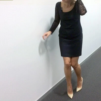 Elegant | RCrescentini I Mini-Kleid Viennese | schwarz | M | NP 225 EUR - Bild 1 von 4