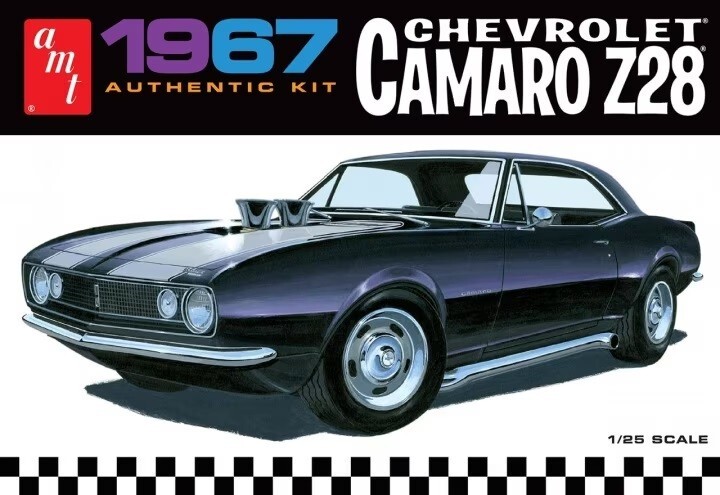 AMT 1309 1:25th scale 1967 Chevrolet Camaro Z28