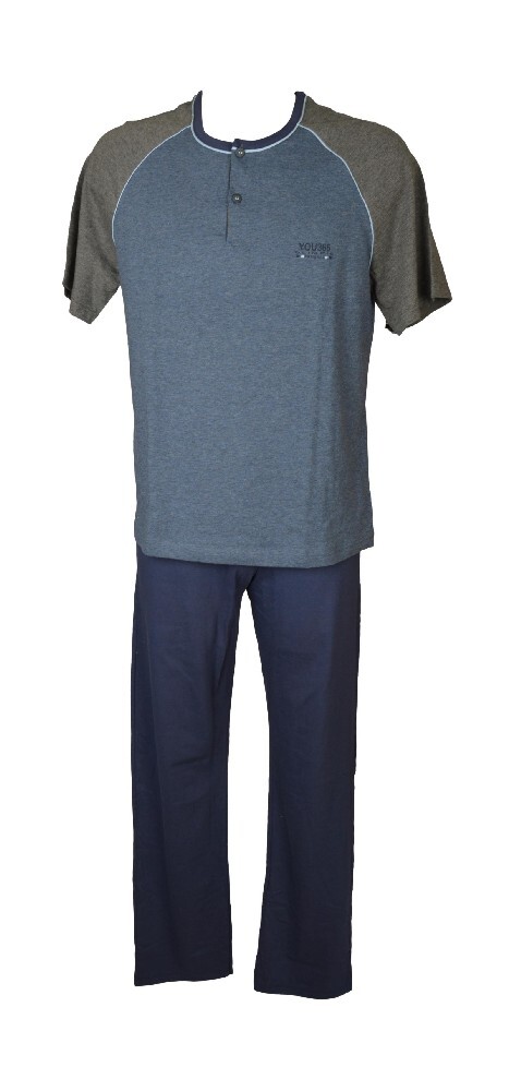 SG Pigiama uomo YOU 365 котоне эстиво маника корта колло серафино панталоне лунг