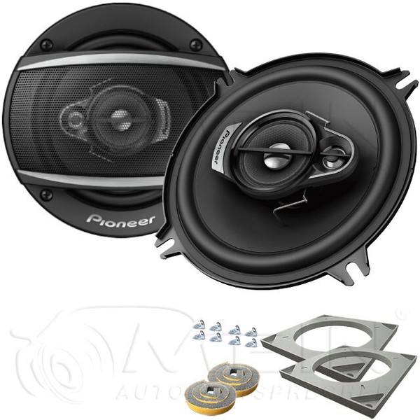 Pioneer Lautsprecher FüR Audi 80 Cabrio B3 / B4 1991-2002 Heck Hinten 300W #Ayez-image