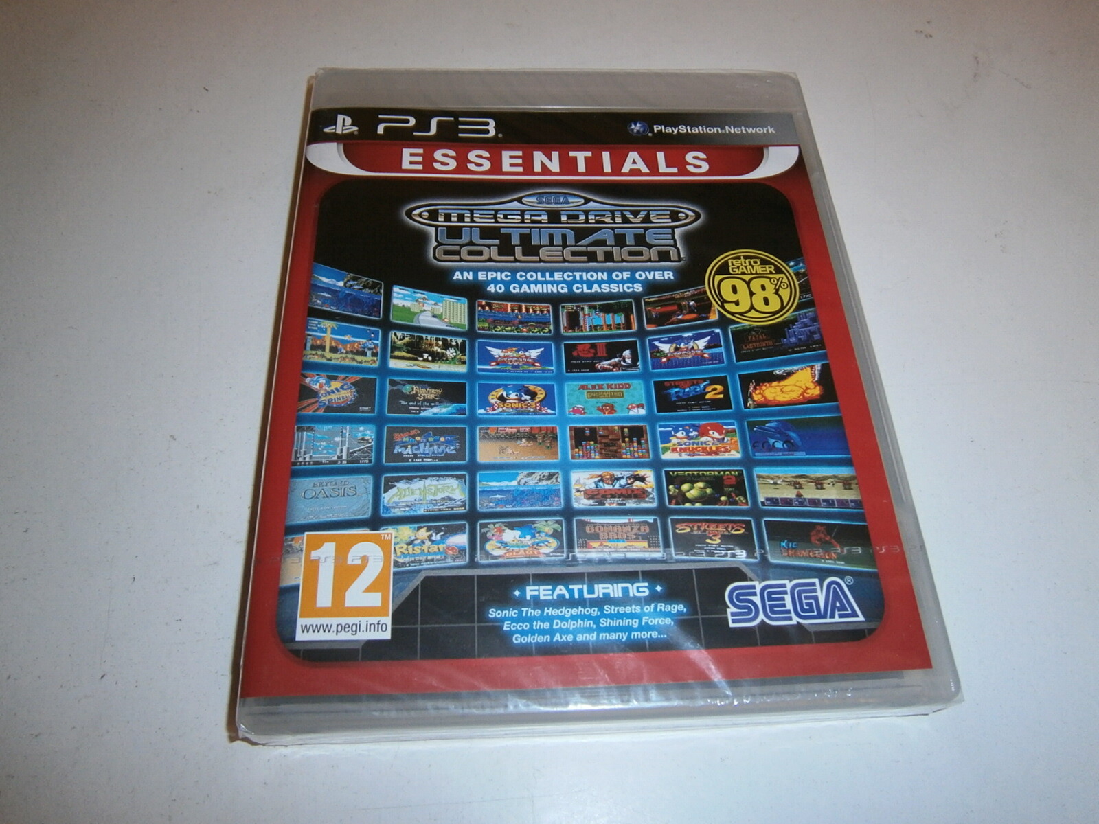 SEGA MEGA DRIVE ULTIMATE COLLECTION PLAYSTATION 3 PAL NUEVO NEW PRECINTADO RARE