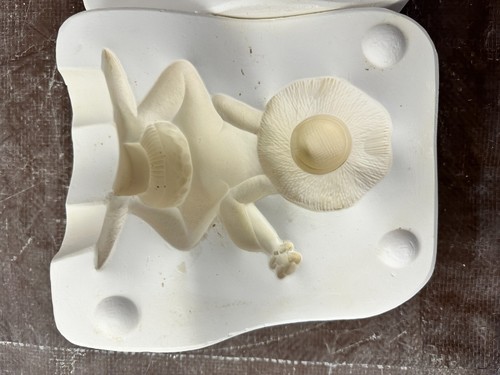 VINTAGE KIMPLE CERAMIC MOLD #2788 BANJO FROG 5 1/2"T - 第 7/11 張圖片