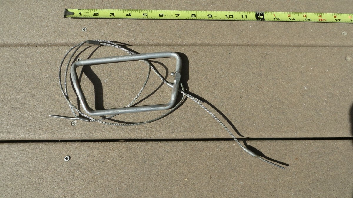 Vietnam US Army Military Reserve Parachute Chute Rip Cord D