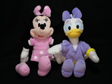 Disney Junior Minnie Mouse  Daisy Duck 10" Beanie Plush by Just Play