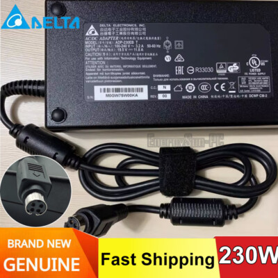 ADP-230EB T MSI CLEVO Original DELTA 19.5V 11.8A AC Adapter Power Supply Charger