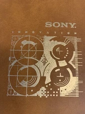 Sony Innovation 1988 National Sales Meeting Vitronic Calculator With Holder