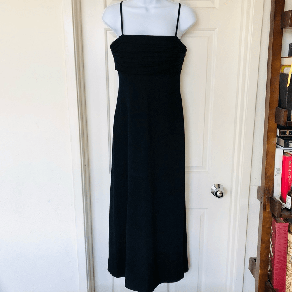 st john formal dresses Vtg St. Couture Evening Dress Gown Black Rainbow Sequin Wave Ombre John sheath dress highlights your shape without feeling restrictive Shop Women's Sale Dresses 