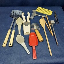 Vintage Set Of Variety Of Kitchen Utensils Lot Of 13