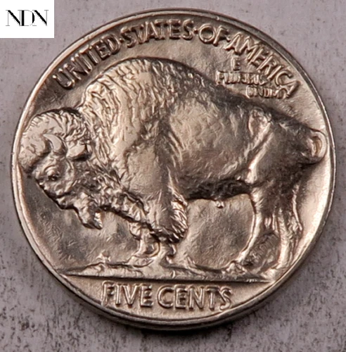 1936 Buffalo Nickel - Almost Uncirculated (AU)