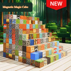New Minecraft Magnetic Blocks Stem Toy Build Magnet World Gift for Kids