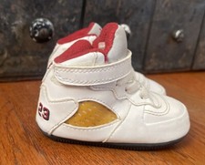 2006 Nike Jordan V 5 Red White Crib Baby Booties Shoes size 3C RARE
