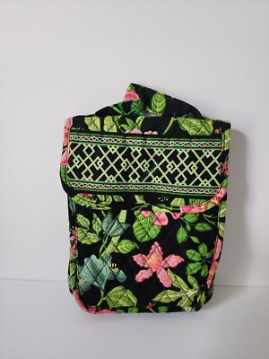 Nwt Vera Bradley Botanica Lunch Bag Out To Lunch Floral Black 