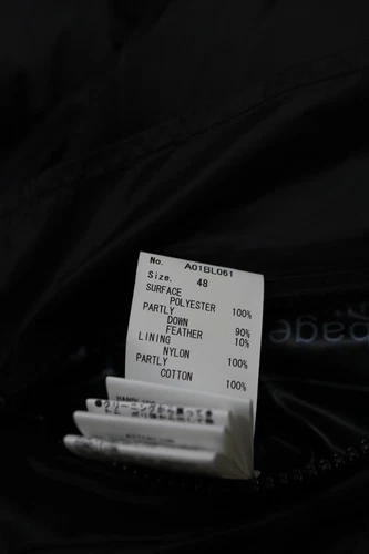 Maison Mihara Yasuhiro A/W 2018 BIG ZIP Down Jacket Size 48 image 5