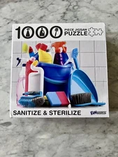 Funwares Sanitize And Sterilize Puzzle New Sealed 1000 Pieces 27" x 19"