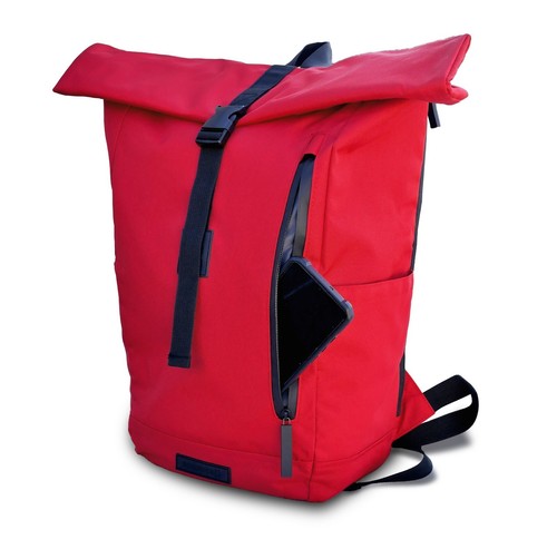 Bomence Rolltop Rucksack für Damen und Herren - B-Ware recyceltes Material rPET - Bild 7 von 11