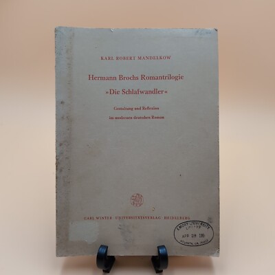 Hermann Brochs Romantrilogie ''Die Schlafwandler'' Gestaltung und Reflexion