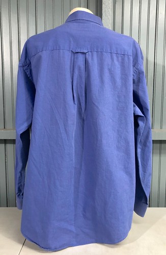 Bud World Budweiser Convention Beer Large Swingster Button Shirt Mens Blue - Picture 3 of 5