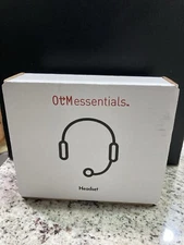 OTM Essentials Stereo Computer Headset, Over-the-Head, Black (OB-AOK) New In Box