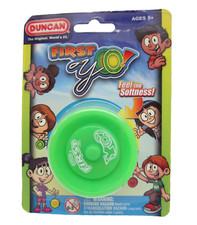Duncan First Yo The Ultimate Beginner Yo Yo for Kids soft silicone Lime Green
