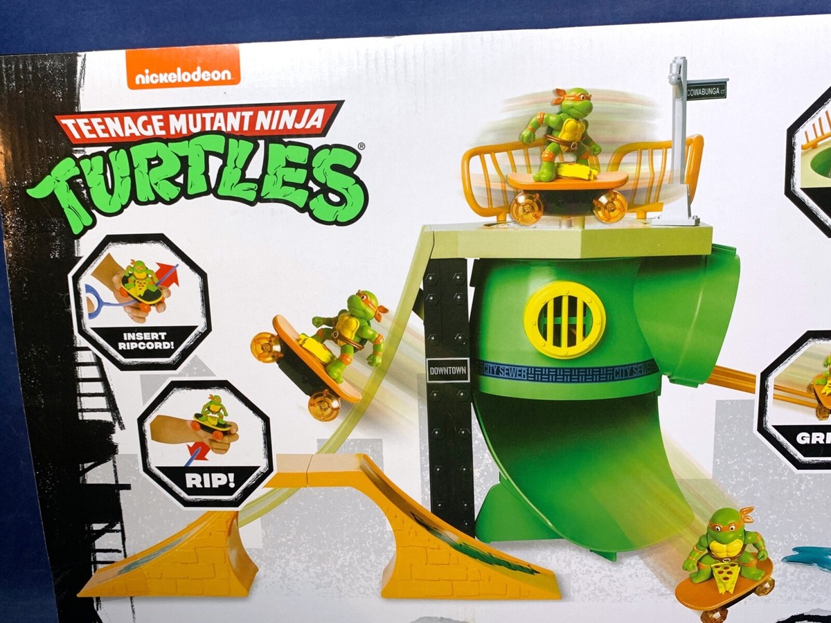 New - TURTLE MADNESS SKATE PARK Teenage Mutant Ninja Turtles