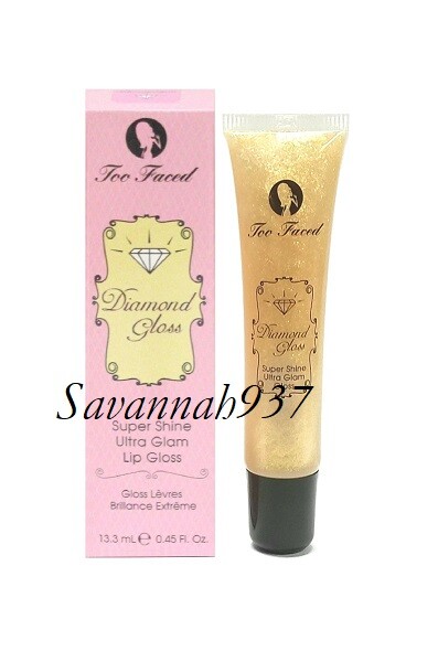 Too Faced Diamond Gloss - Super Shine Ultra Glam Lip Gloss - Canary Diamond