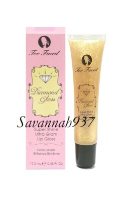 Too Faced Diamond Gloss - Super Shine Ultra Glam Lip Gloss - Canary Diamond