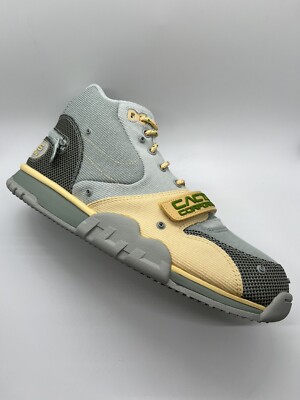 Size 9.5 - Nike Air Trainer 1 SP Travis Scott Cactus Jack Grey Haze  FAST SHIP 