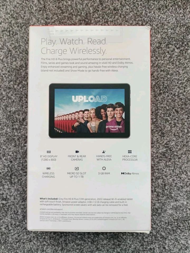 Amazon Kindle Fire 8" Plus HD Tablet with Alexa 32GB (12th gen) 2022 [SEALED]  - Image 2 of 2