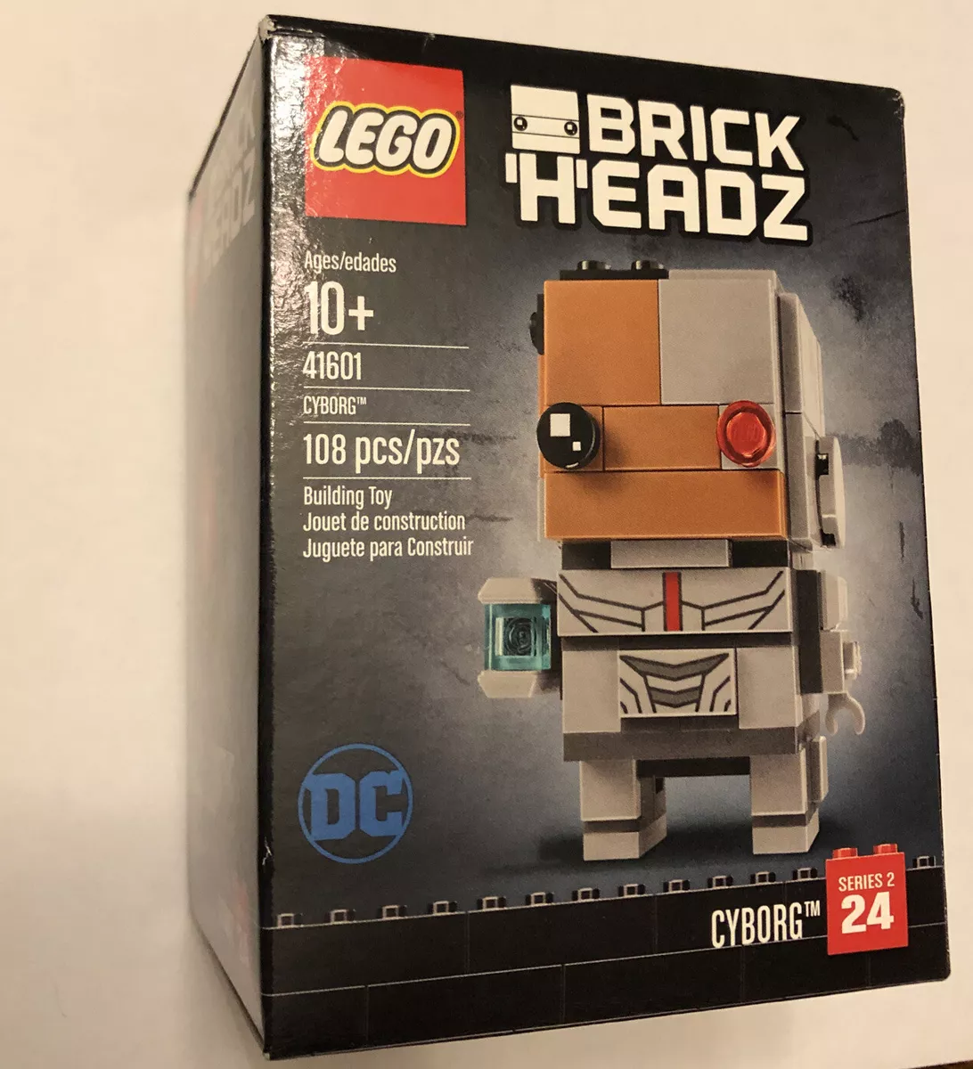 LEGO Brickheadz Justice League 41601 - Cyborg - - New in 673419279604 eBay