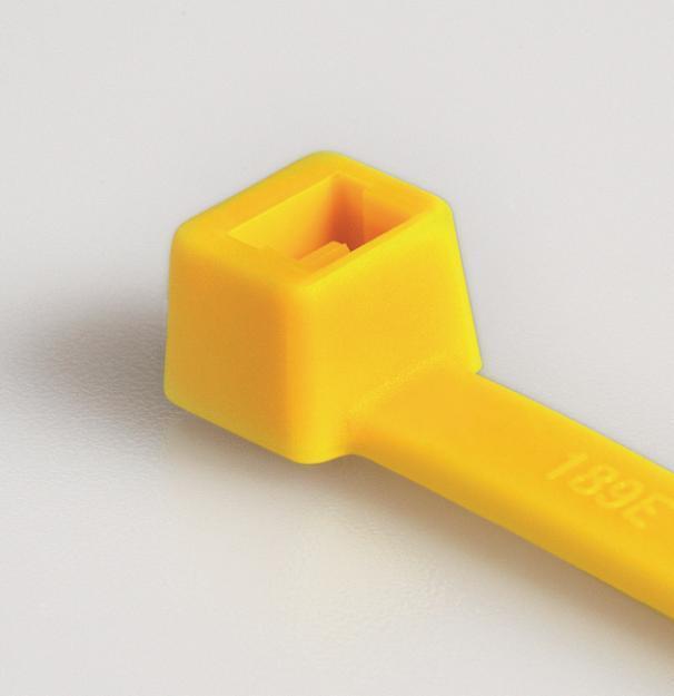 HELLERMANN TYTON 100 FASCETTE 140X3,6 GIALLE 111-03006/B100