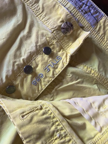 Jacob Cohen pantalones de algodón + elastano color amarillo tenue talla W36 - Imagen 7 de 10