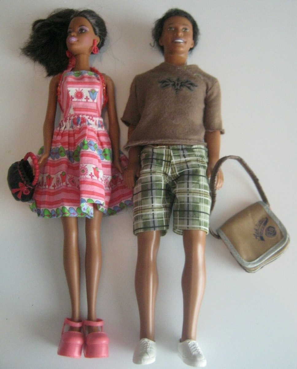 Black Barbie Couple Buy Mubco Barbie And Ken Couple Doll Set