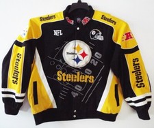 NFL STEELERS FOOTBALL JACKET XXL