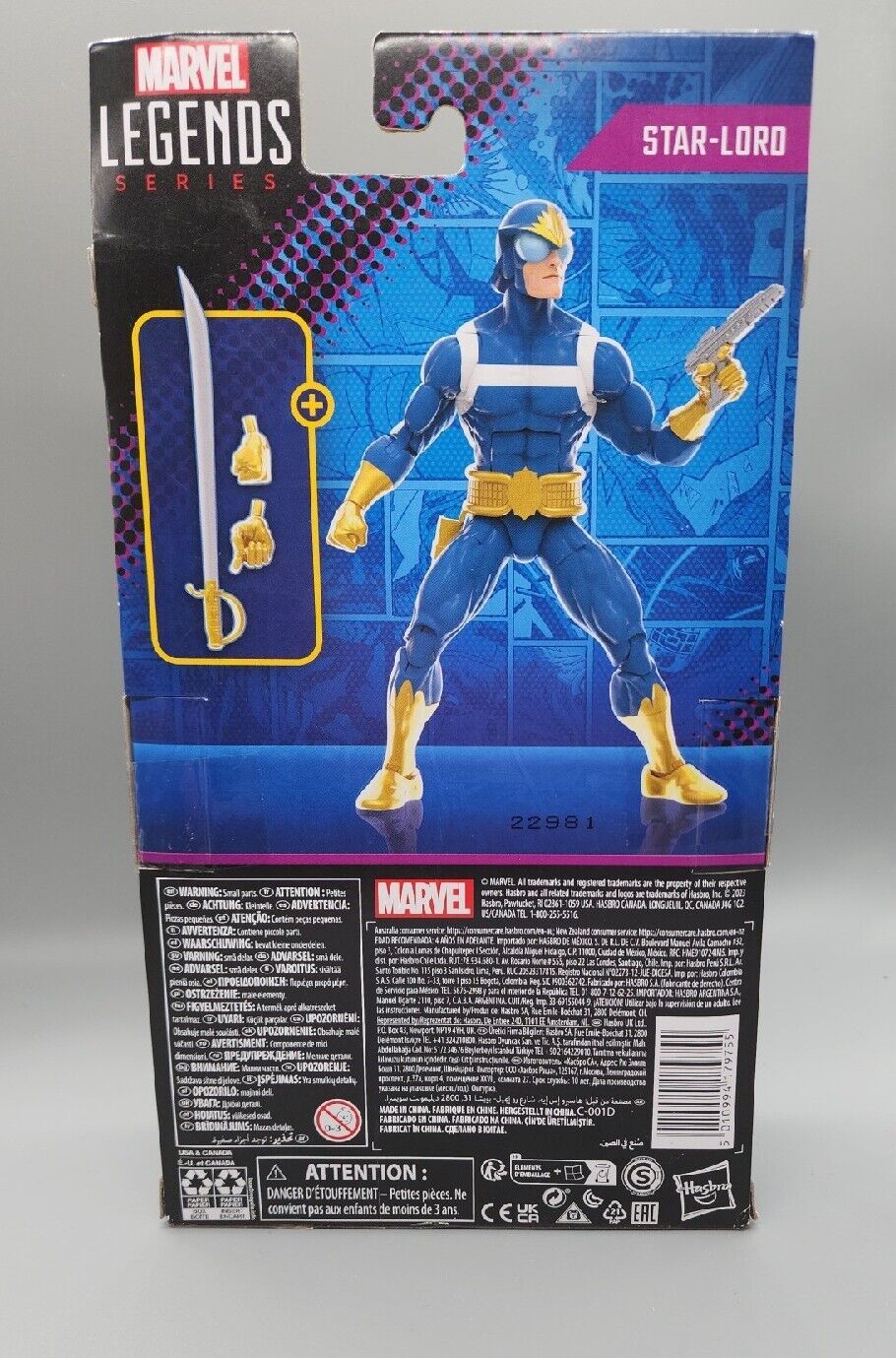 Marvel Legends Exclusives Star-Lord (Comics)