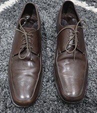 Prada Men’s Brown Leather Oxford Shoes US 9 / UK 8 Made in Italy