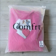 Comfrt Minimalist Hoodie Size 2XL Hot Pink New With Tags