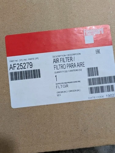 Fleetguard AF25279 Air Filter RS3528 6I1450 P533109 CA7710 1523374 AC A1552C