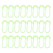  30pcs Zipper Extender Pull Cord - U Shaped Detachable Zipper Pulls For Clothing