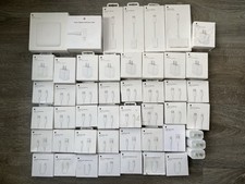 Apple Accessories Lot 48 Pcs USB-C Lightning Chargers Cables Open Box