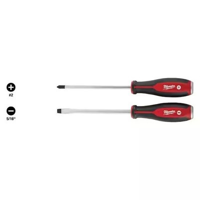 Milwaukee Demo Combination Screwdriver Drivers w/ High Impact Steel Caps 2-Piece