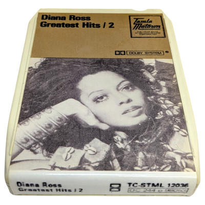REBUILT! Diana Ross Greatest Hits 8-Track Cartridge 1976 Stereo A+
