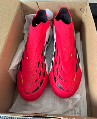 adidas Predator Elite LL FG Jungen Stollen EUR 36 Rot/Weiß/Schwarz