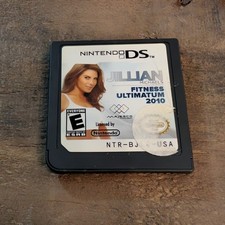 Jillian Michaels Fitness Ultimatum 2010 (Nintendo DS, 2009) Game Only - Tested
