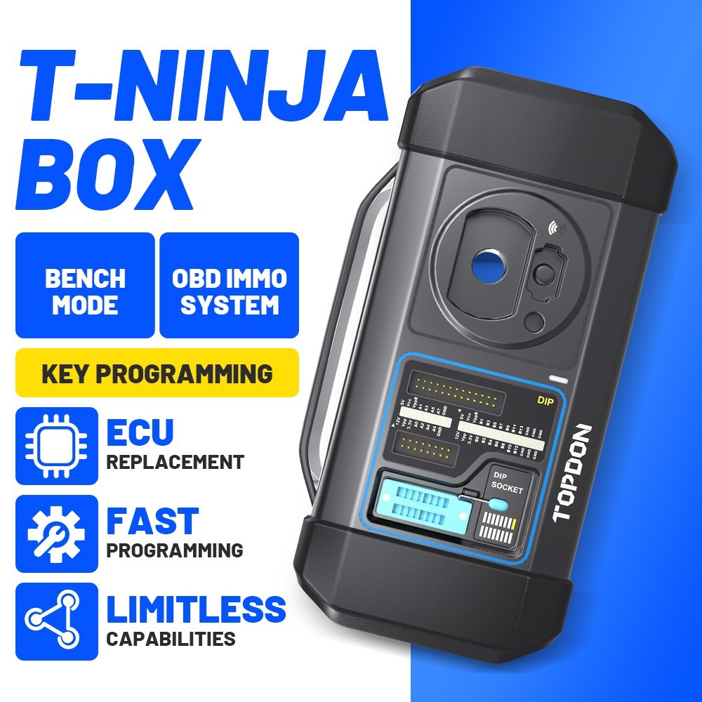 TOPDON T-Ninja Box Advanced OBD2 IMMO System Key Programmer