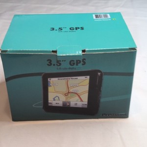 3.5" GPS Automotive Mountable Navigation Touch Screen Color Display MPN 390-gps