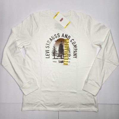 Levi's White Long Sleeve Shirt - New With Tags - Medium or XL