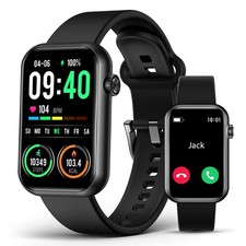 Smart Watch Fitness Tracker Answer/Make Call , 24/7 Heart Rate Spo2 Blood Pr...