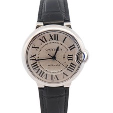Cartier Ballon Bleu 36mm Silver Dial Watch Ref# W69017Z4