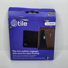 Tile byLife 360 Slim Wallet Finder Bluetooth Tracker / Locator Tag  NEW SEALED