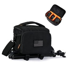 Camera Bag Protective Covers Photography Shoulder Bag Compatible for 1.0 Black